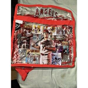 Shohei Ohtani  Los Angeles Angels Red Clear Stadium Tote Bag 2 Bags Large Size